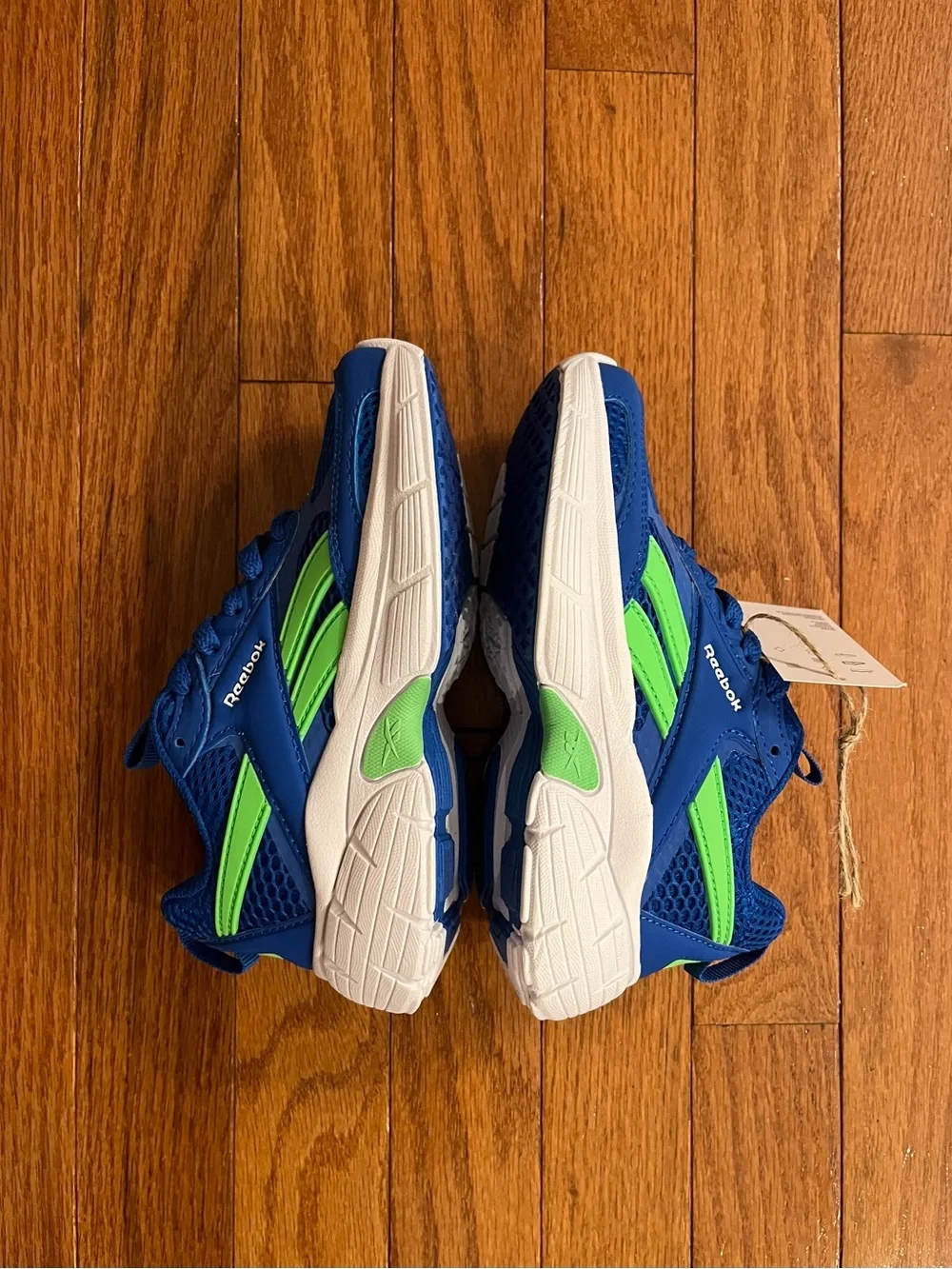 (NWT) Reebok Boys Chaos running sneakers /Little Boy Sz 12